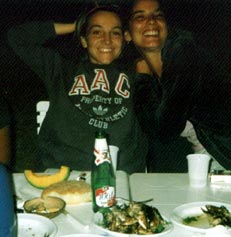 Lori e Pina in campeggio